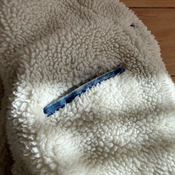 Levi's Mens 16365 0110 Sherpa Denim Trucker Jacket - Picture 12 of 14